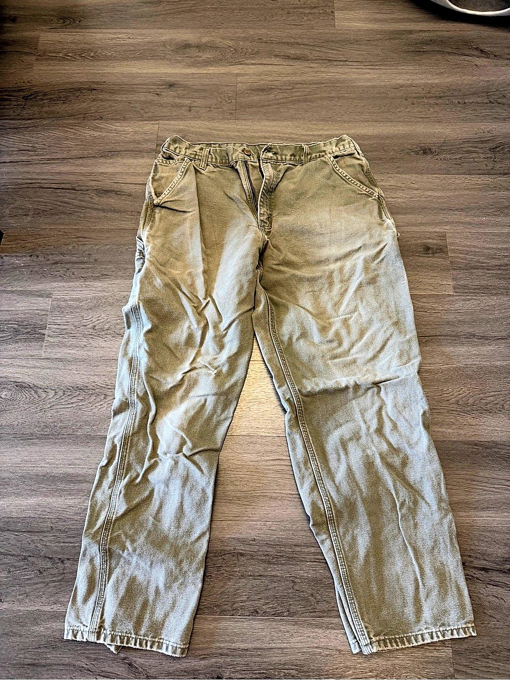 Carhartt Loose Fit Firm Duck Double-Front Utility Work Pant B01 Loose Fit